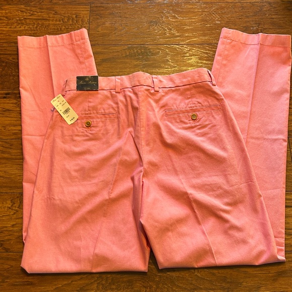 Mens Brooks Brothers Clark Stretch Advantage Chino Pants 32x32 NWT - Picture 10 of 12